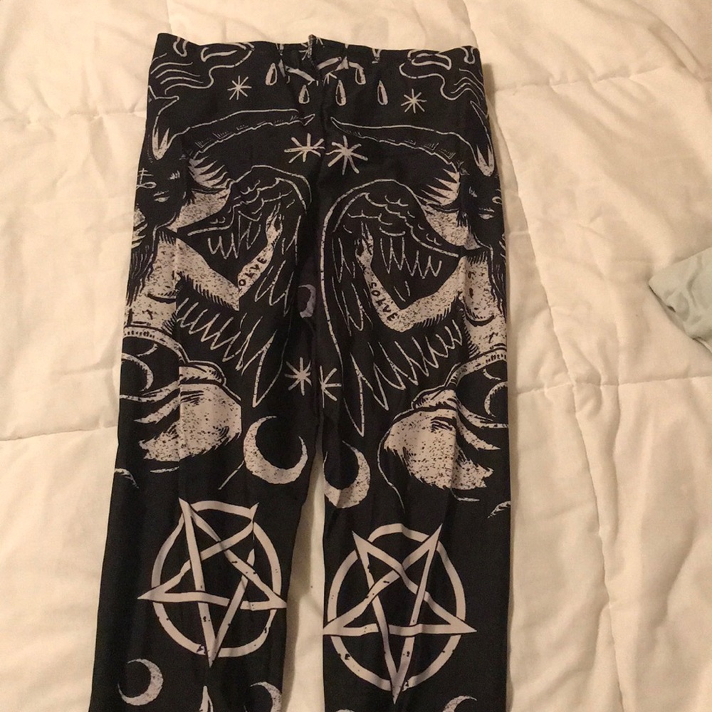Rat Baby Baphomet Leggings